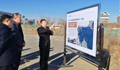 藍(lán)天集團到海上世界、夾河·幸福新城調(diào)研交流